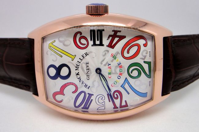 Franck Muller Crazy Jump Color Dream Rose Gold Watch